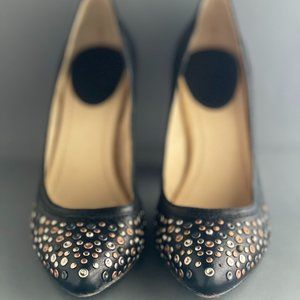 Frye Regina Studded Pump in Black